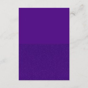 Recepción Tarjeta de Enclosure Morado de Dos Tonos Personali