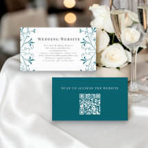Tarjeta de Enclosure para Sitio Web de Boda con Fl