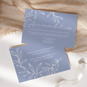 Recepción Tarjeta de Enclusura de Boda de Flores de Vinca me