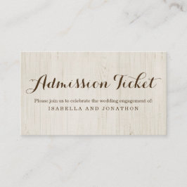 Recepción Tarjeta de entrada de entrada de entrada para uso 