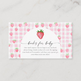 Recepción Tarjeta de envoltorio Berry Sweet Strawberry Bay