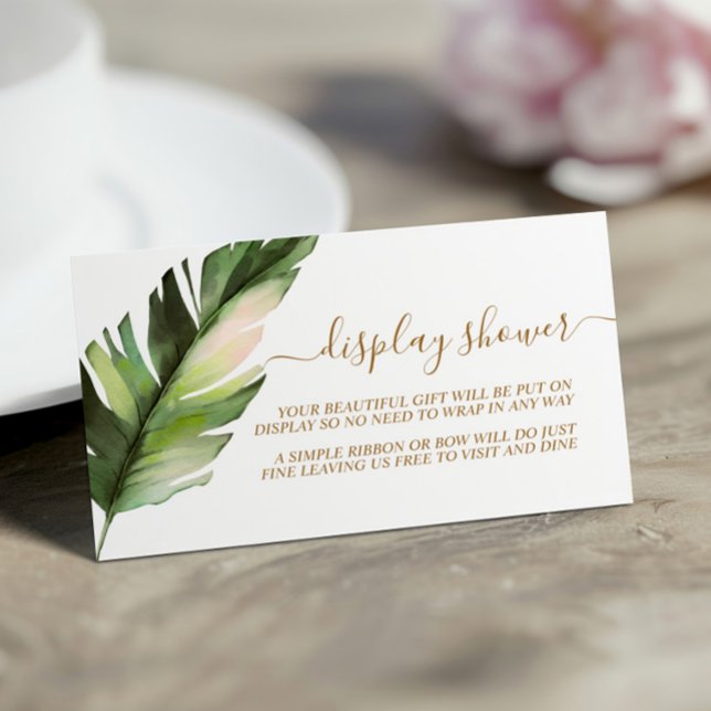 Recepción Tarjeta de envoltorio de ducha de la pantalla de l (Subido por el creador)