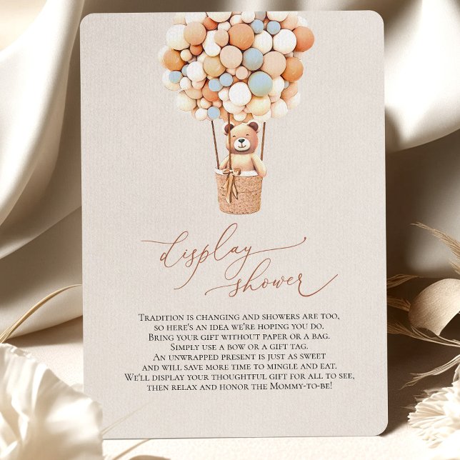 Recepción Tarjeta de envoltorio de ducha de los globos de os (Subido por el creador)