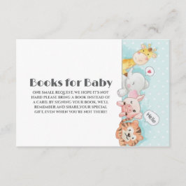 Recepción Tarjeta de envoltorio de solicitud de libro de Woo