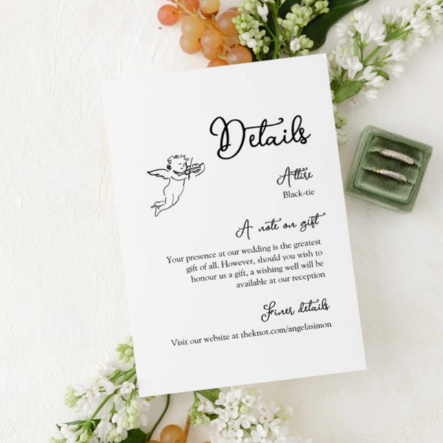 Recepción Tarjeta de envoltura caprichosa (Subido por el creador)