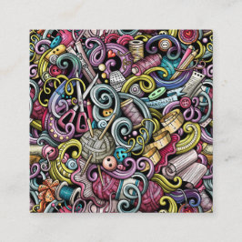 Recepción Tarjeta de envoltura de costura/costura/regalo