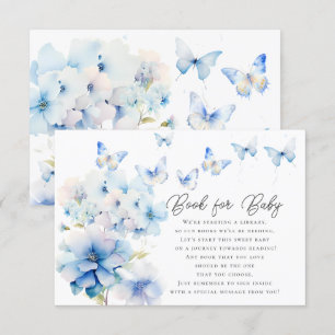 Recepción Tarjeta de envoltura para bebé del libro de maripo