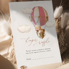 Recepción Tarjeta de envoltura para boletos de raffé para pa