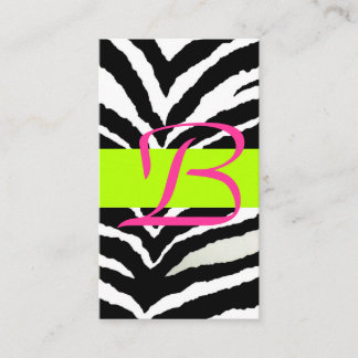 Recepción Tarjeta de envoltura Zebra