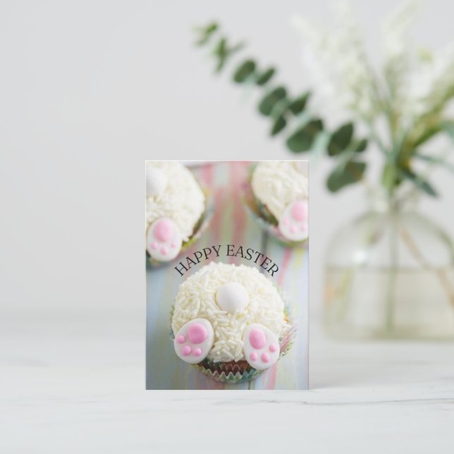 Recepción Tarjeta de Feliz Pascua (Anverso de pie)
