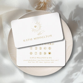 Recepción Tarjeta de fidelidad 10 de Moon Eye Yoga Reiki Wel