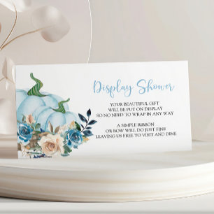 Recepción Tarjeta de gabinete Baby Shower para la pantalla d