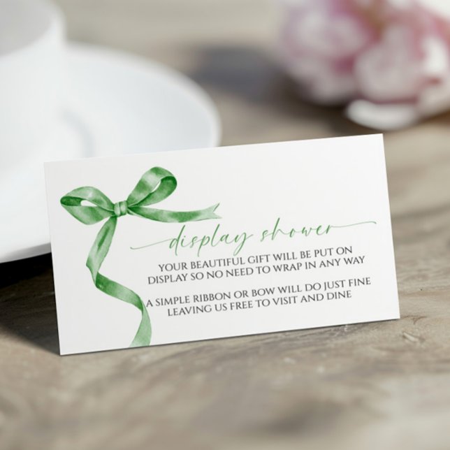 Recepción Tarjeta de gabinete Baby Shower para pantalla de c (Subido por el creador)