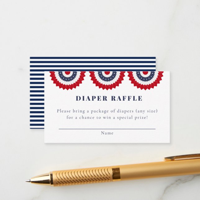 Recepción Tarjeta de gabinete Baby Shower roja y debida (Anverso/Reverso In Situ)