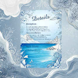 Recepción tarjeta de gabinete de boda de vibración de la cos