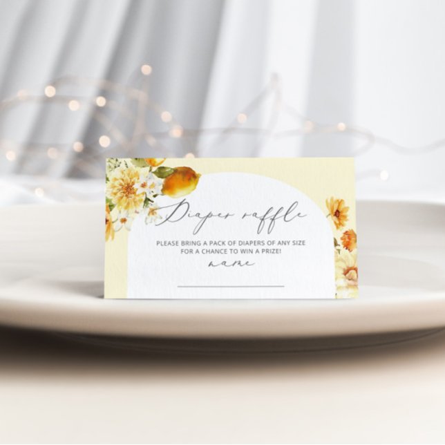 Recepción Tarjeta de gabinete de boleto de rifa de limón dia (Subido por el creador)