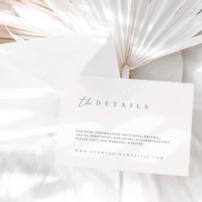 Recepción Tarjeta de gabinete de detalles de Boda blanco neg (Subido por el creador)