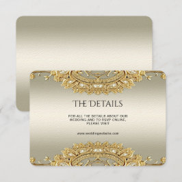 Recepción Tarjeta de gabinete de detalles de los órganos de