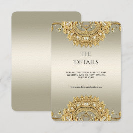 Recepción Tarjeta de gabinete de detalles de los órganos de