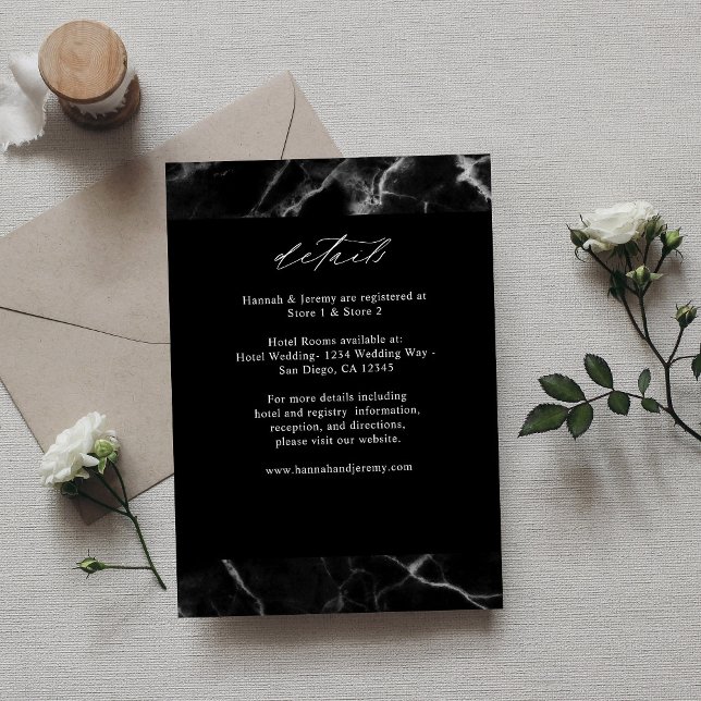 Recepción Tarjeta de gabinete de detalles LG de Mármol Negro (Subido por el creador)