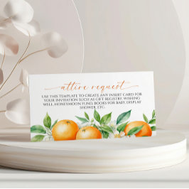 Recepción Tarjeta de gabinete de solicitud de atuendo floral