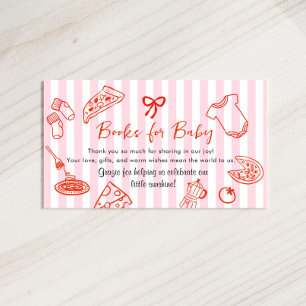 Recepción Tarjeta de Inclusión Libros para Bebé Slice Slice 