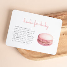 Tarjeta de Inclusión para Libros de Baby Shower de