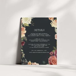 Recepción Tarjeta de información de Huéspedes de Moon Light 