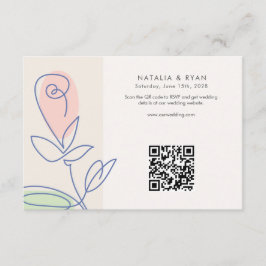 Recepción Tarjeta de inscripción