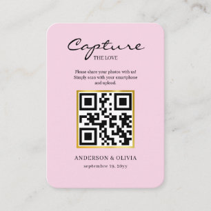 Recepción Tarjeta de inscripción