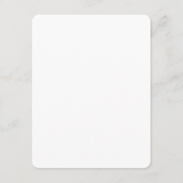 Recepción Tarjeta de inscripción (Anverso)