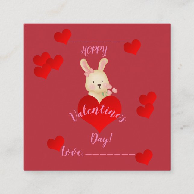 Recepción Tarjeta de inscripción (Anverso)