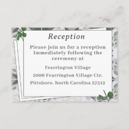 Recepción Tarjeta de inscripción