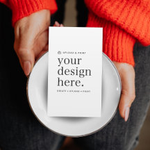 Tarjeta de inscripción Carga de diseño