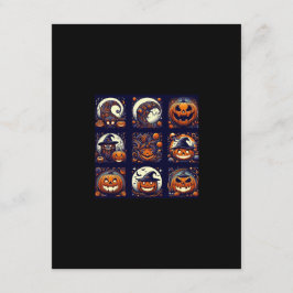 Recepción Tarjeta de inscripción de Halloween