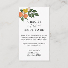 Recepción Tarjeta de inscripción de solicitud de receta para