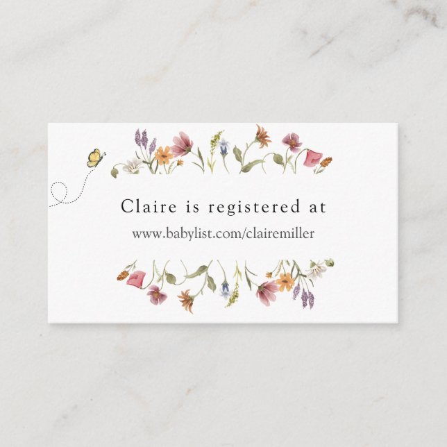 Recepción Tarjeta de inscripción para el registro de la duch (Anverso)