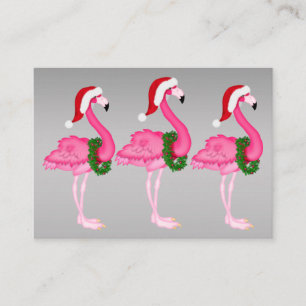 Recepción Tarjeta de inscripción para Navidades Flamingo / E