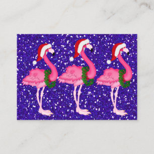 Recepción Tarjeta de inscripción para Navidades Flamingo / E