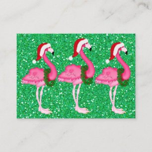 Recepción Tarjeta de inscripción para Navidades Flamingo / E