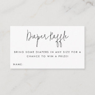 Recepción Tarjeta de inserción de Baby Shower de la entrada 