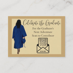 Recepción Tarjeta de Inserción de Código QR de Graduación de