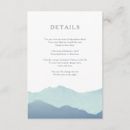 Recepción Tarjeta de inserción de cordillera