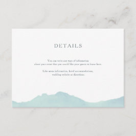 Recepción Tarjeta de inserción de cordillera