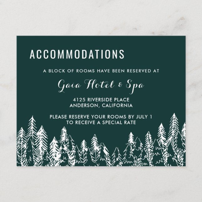 Recepción Tarjeta de inserción de cordillera (Anverso)