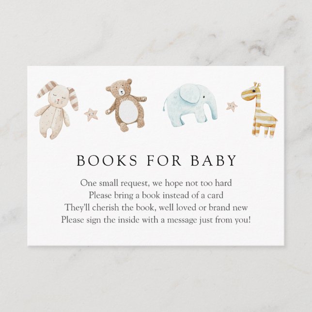 Recepción Tarjeta de inserción de juguetes para bebés de col (Anverso)