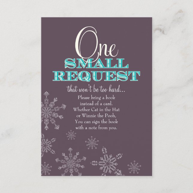 Recepción Tarjeta de inserción de libro en lugar de tarjeta  (Anverso)