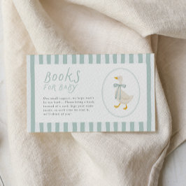 Recepción Tarjeta de inserción de libros para bebé en baby s