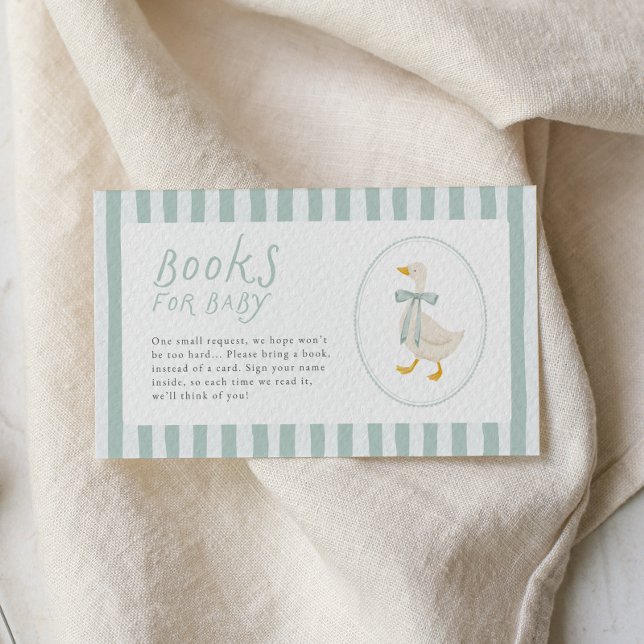 Recepción Tarjeta de inserción de libros para bebé en baby s (Subido por el creador)