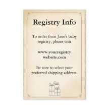 Tarjeta de inserción de registro